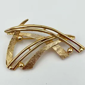 1960s Hedison Abstract Brooch