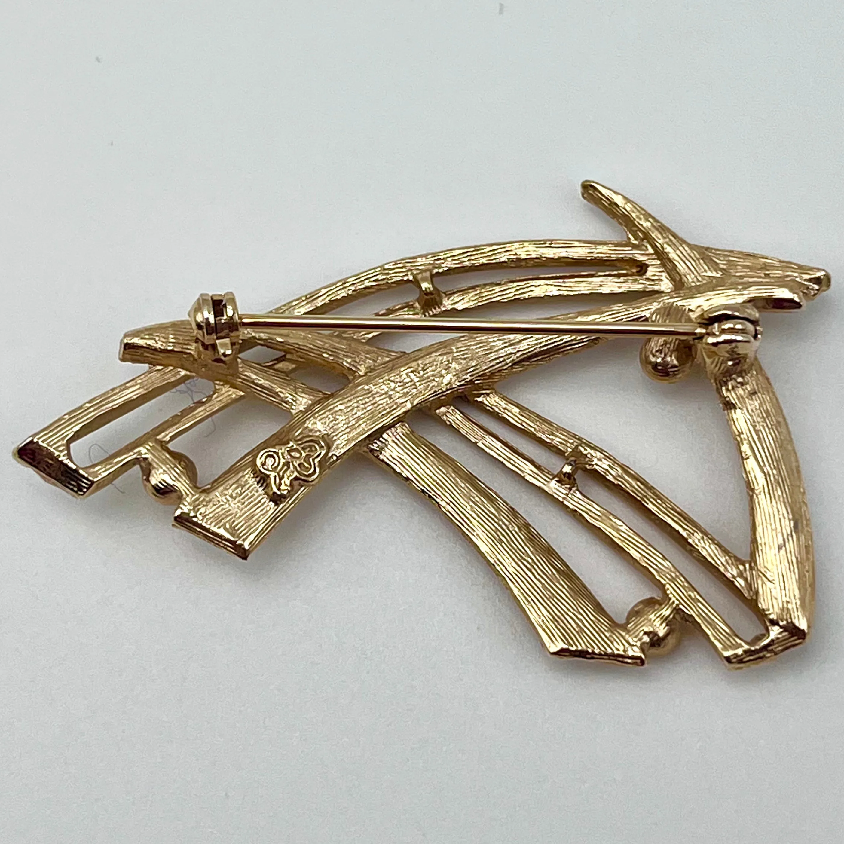1960s Hedison Abstract Brooch