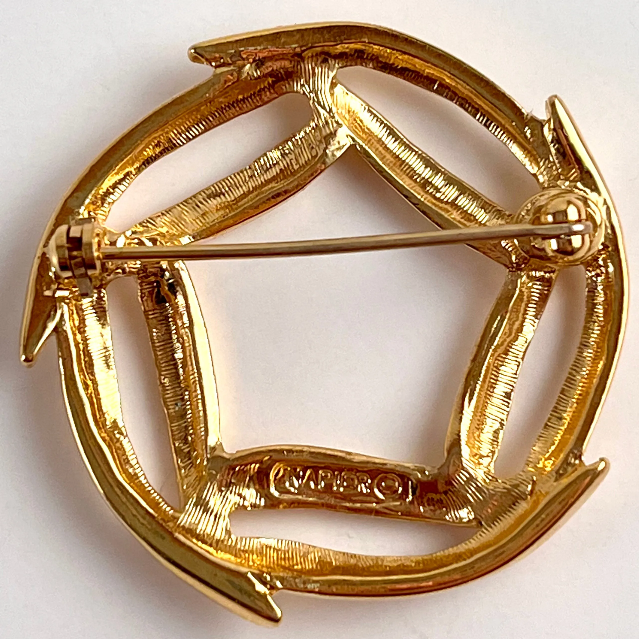 1960s Napier Circle Brooch