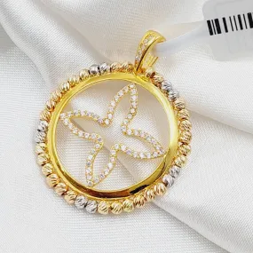 21K Turkish Clover Pendant