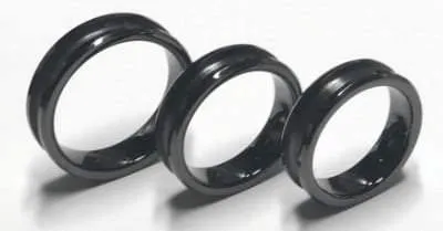8mm Black Ceramic Inlay Ring Core