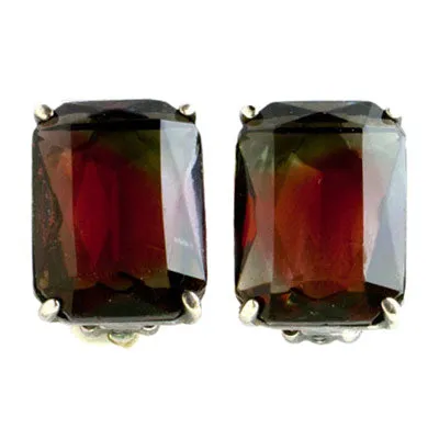 Amethyst Earrings by Elsa Schiaparelli