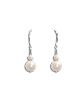Angel Pearl Wedding Earrings