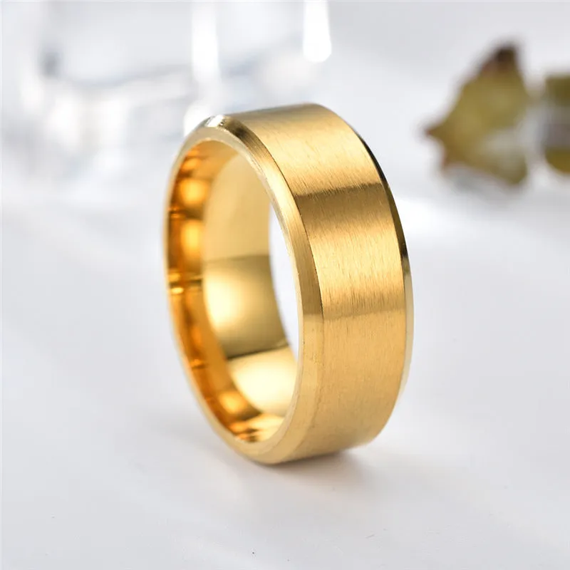 Antonios Titanium Ring Men