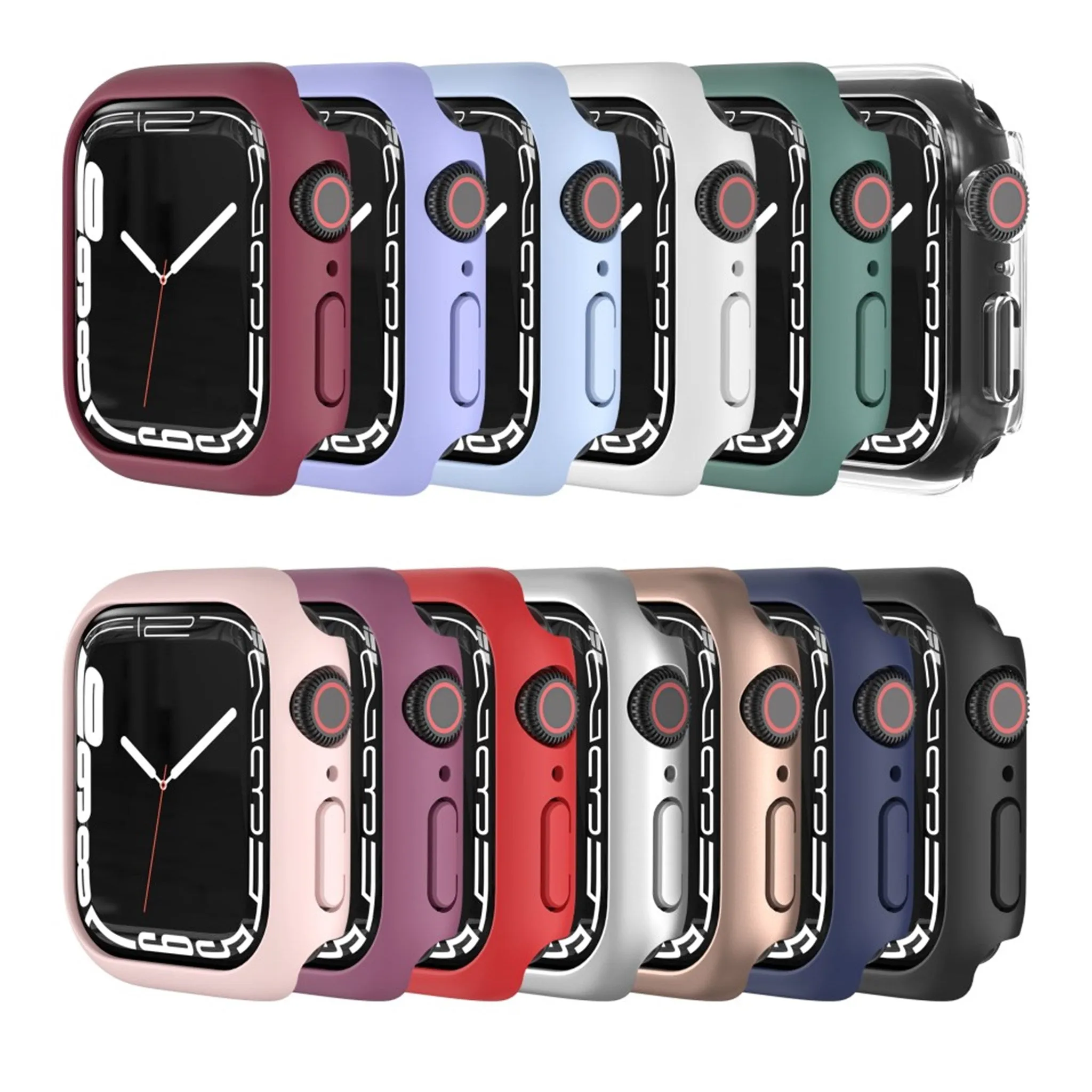 Apple Watch (41mm) elegant frame cover - Blackish Green