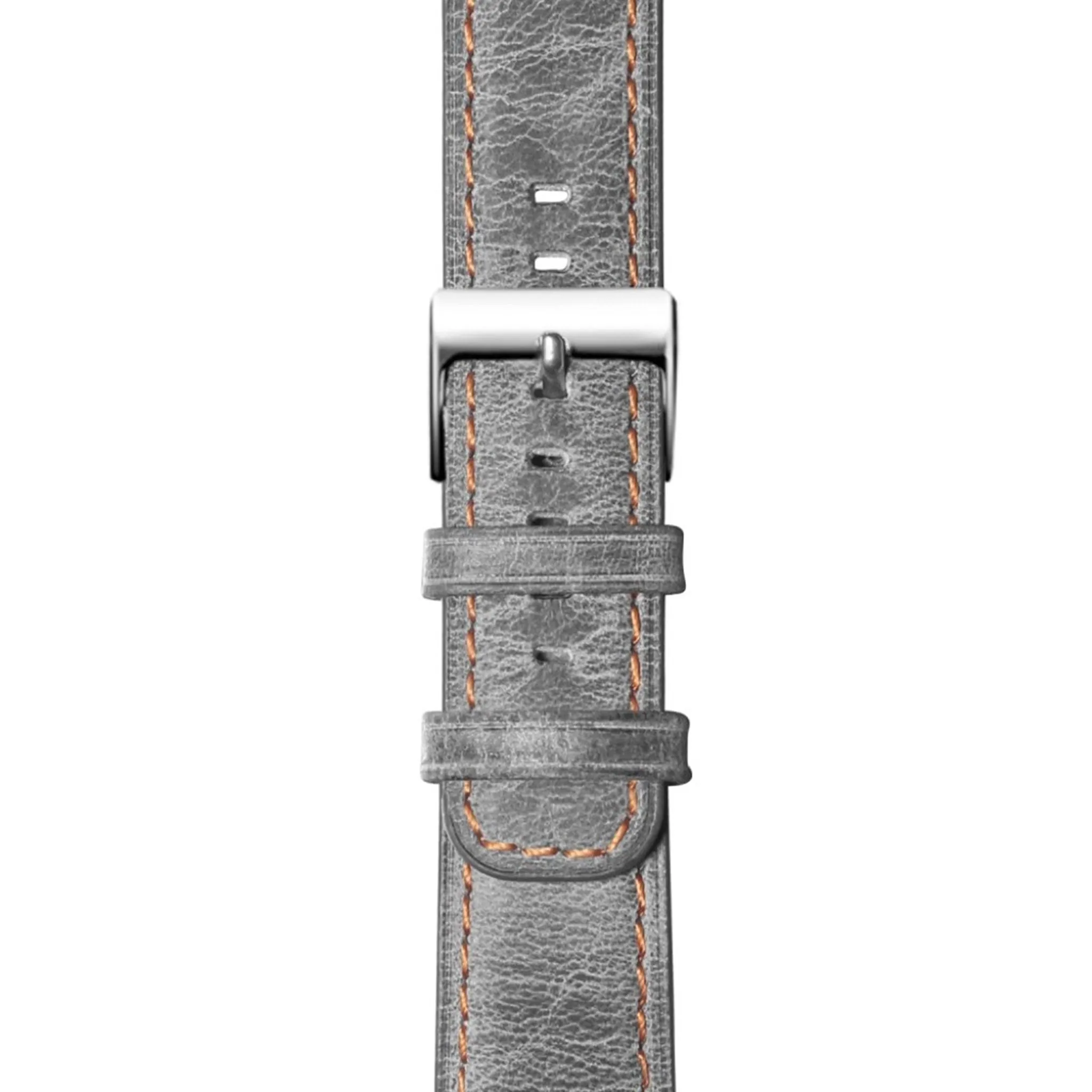 Apple Watch Series 5 44mm cool genuine leather watch band - Grey