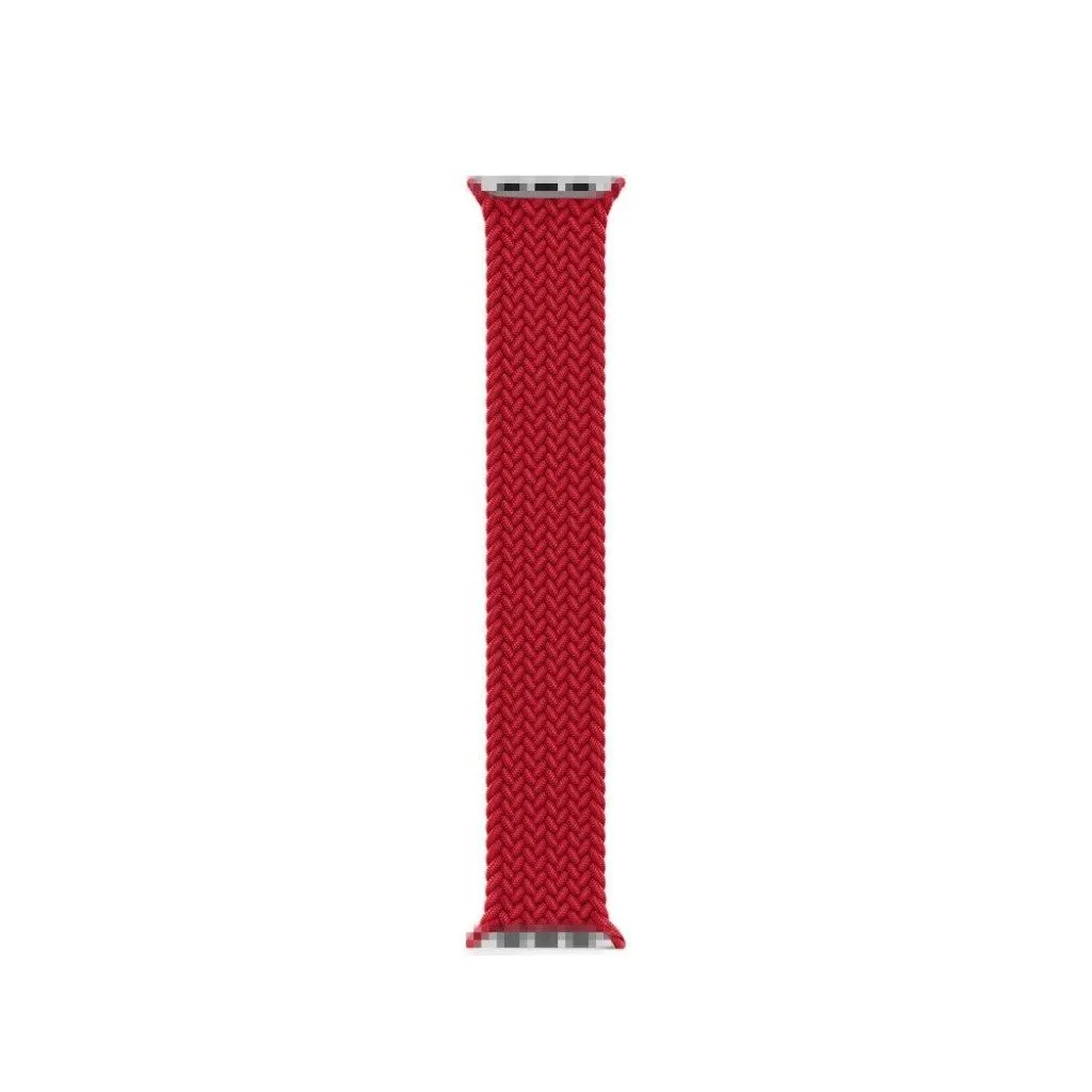 Apple Watch Series 6 / 5 44mm nylon watch band - Red / Size: S