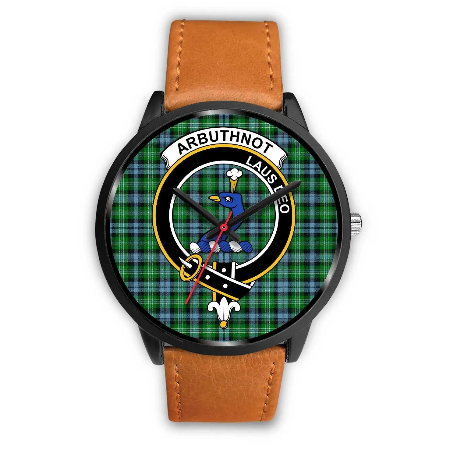 Arbuthnott Clan Badge Tartan Black Watch