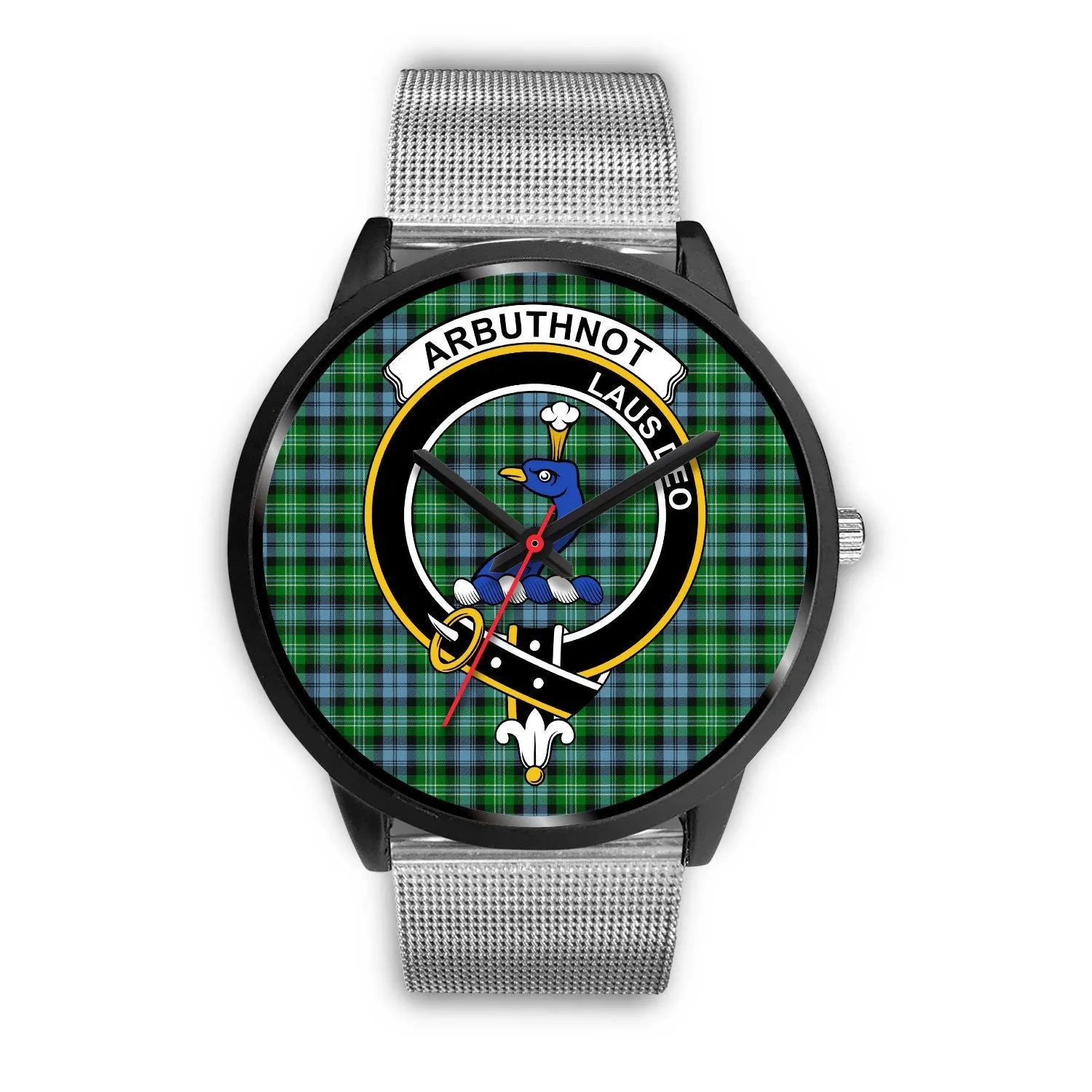 Arbuthnott Clan Badge Tartan Black Watch