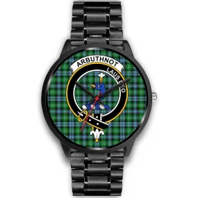 Arbuthnott Clan Badge Tartan Black Watch