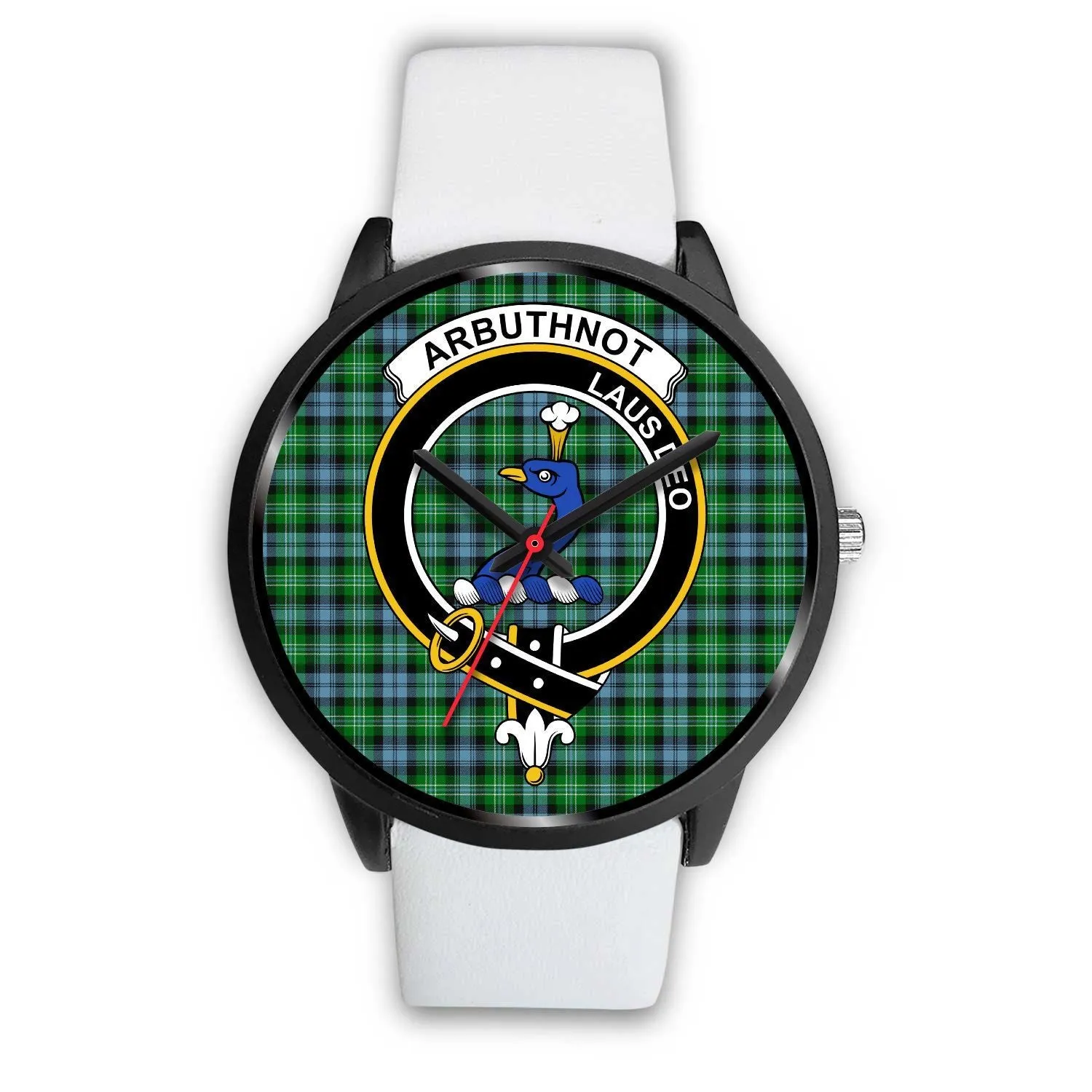 Arbuthnott Clan Badge Tartan Black Watch