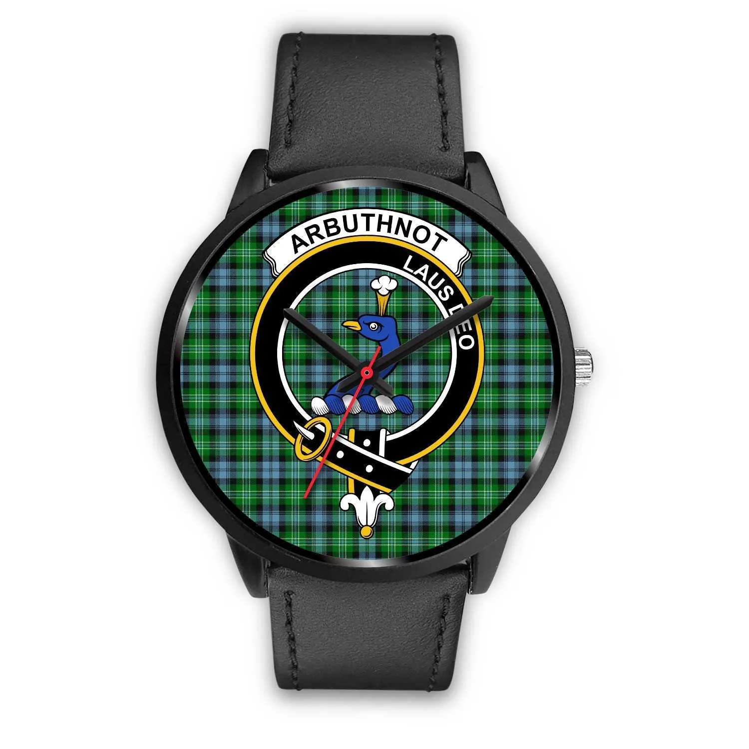 Arbuthnott Clan Badge Tartan Black Watch