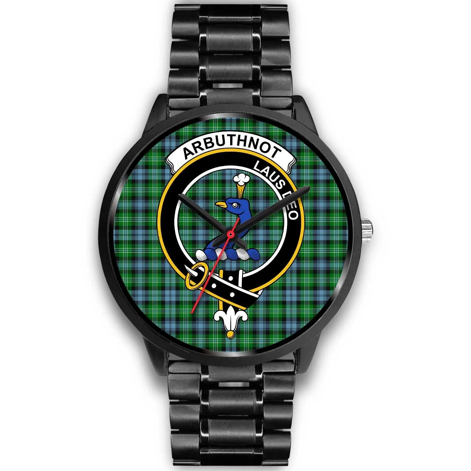Arbuthnott Clan Badge Tartan Black Watch