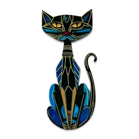 Art Deco cat Borris - brooch