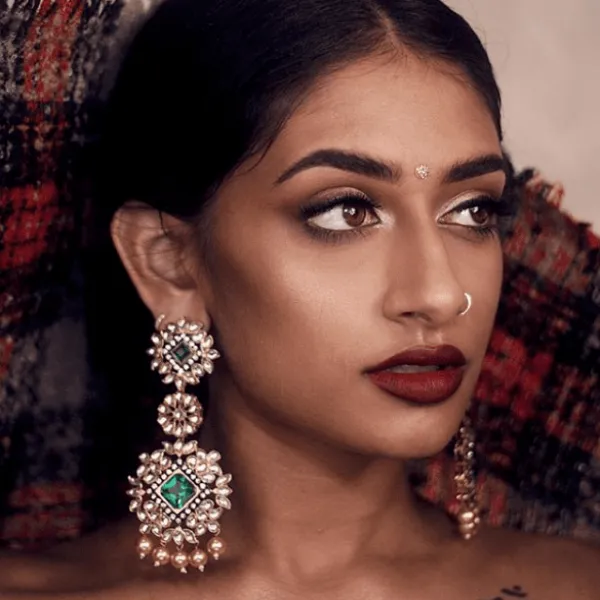 Aviva Emerald Drop Earrings