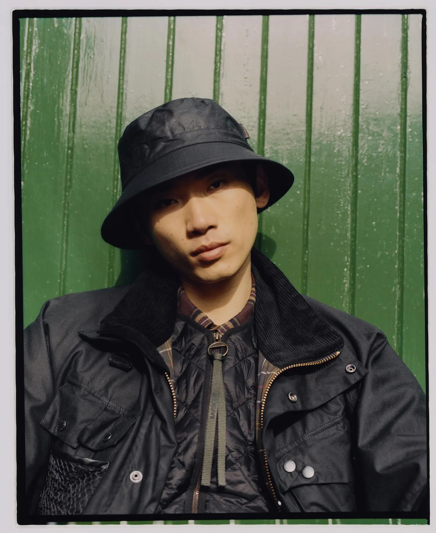 Barbour Wax Sports Hat - Black