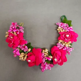 Bhavi Jewels Floral Designer Hair Brooch