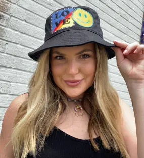 Bucket Hat with Patches