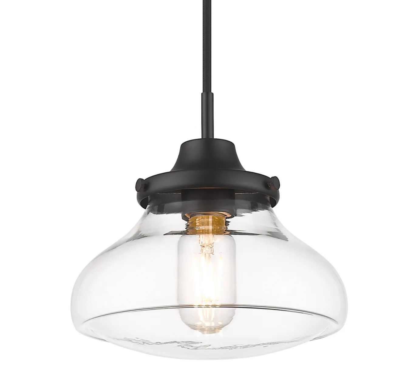 Caspian Matte Black Pendant
