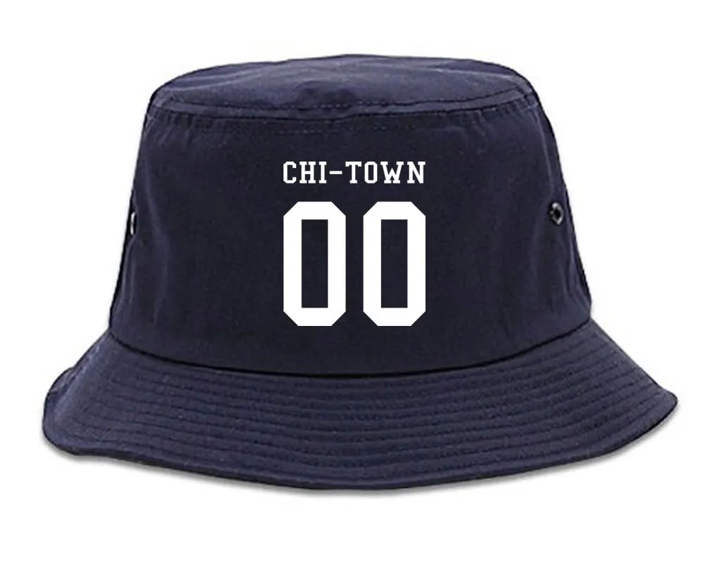 Chitown Team 00 Chicago Jersey Bucket Hat