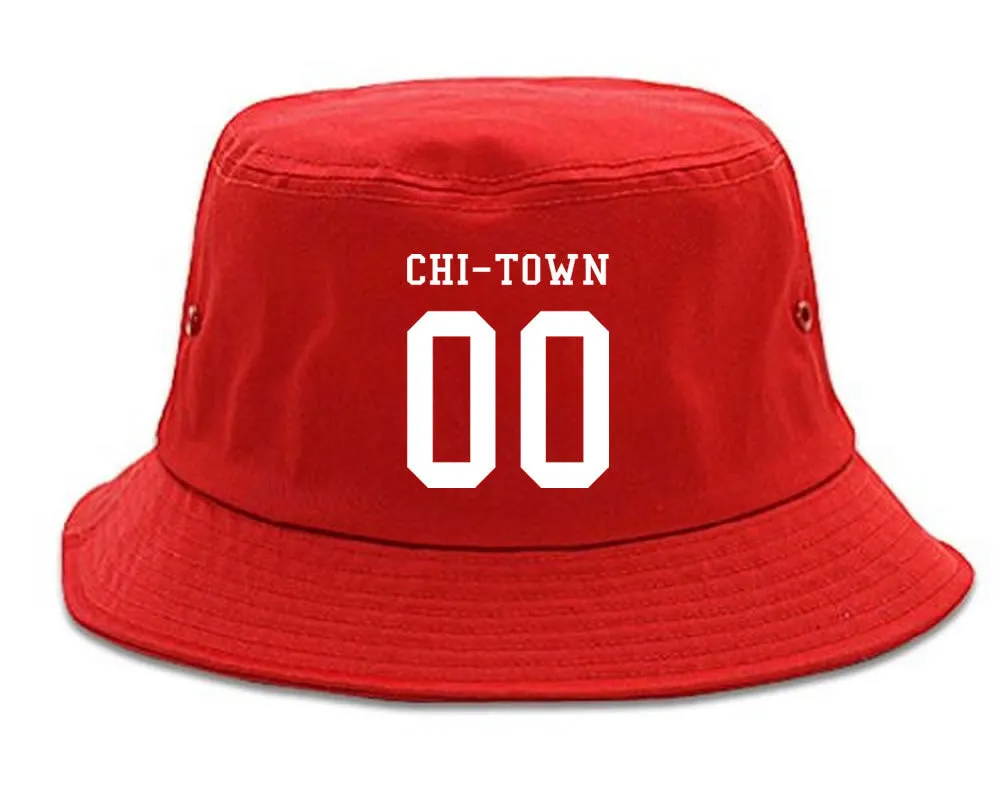 Chitown Team 00 Chicago Jersey Bucket Hat