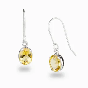 Citrine Drop Earrings