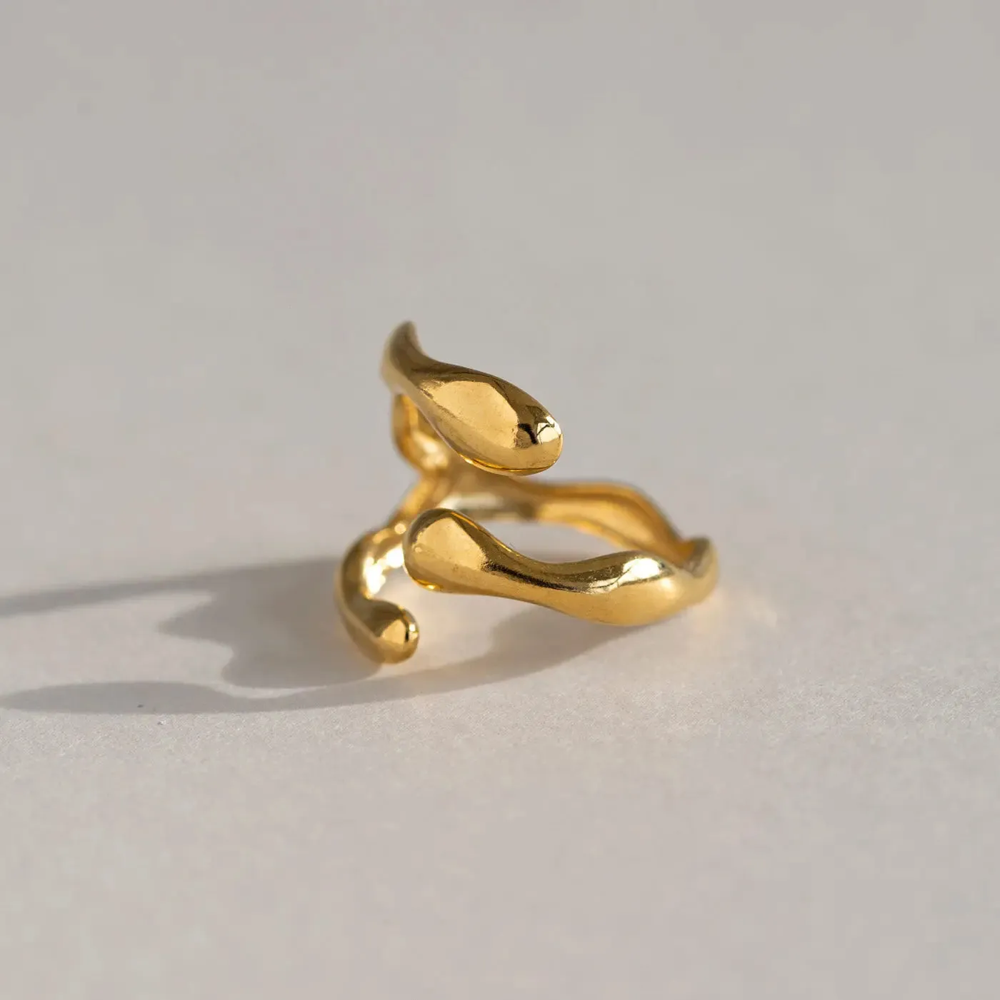 Clara - Claw Ring Stainless Steel