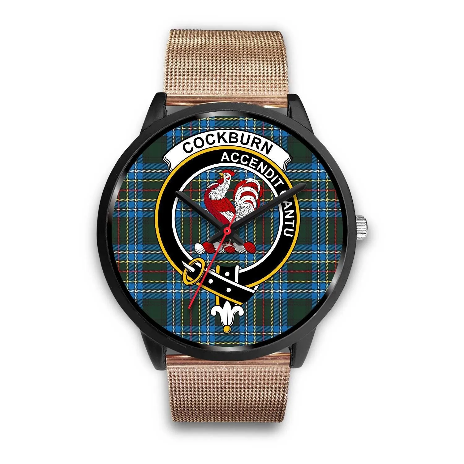 Cockburn Modern Clan Badge Tartan Black Watch