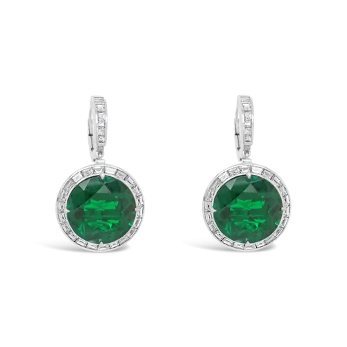 Convertible Emerald Earrings and Ring Set