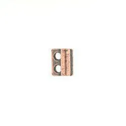 Copper 9mm 2-hole Bead Bar