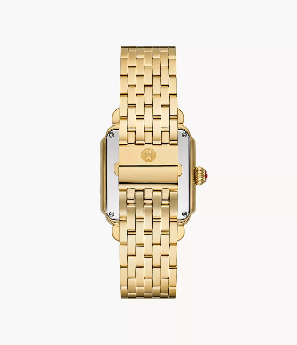 Deco Madison 18K Gold Diamond Watch MWW06T000161