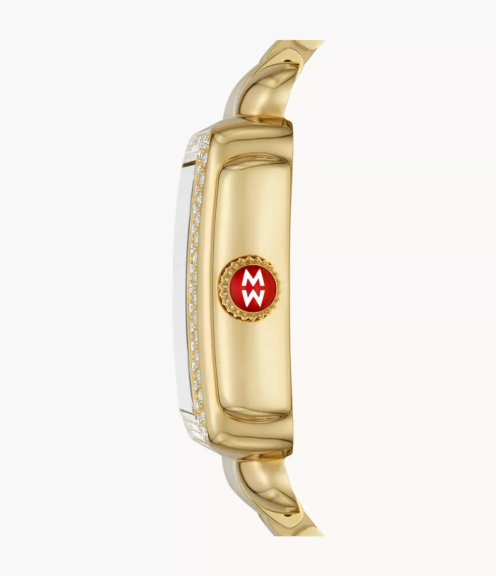 Deco Madison 18K Gold Diamond Watch MWW06T000161
