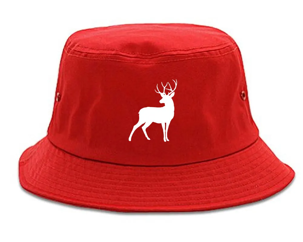 Deer Hunting Hunter Mens Bucket Hat