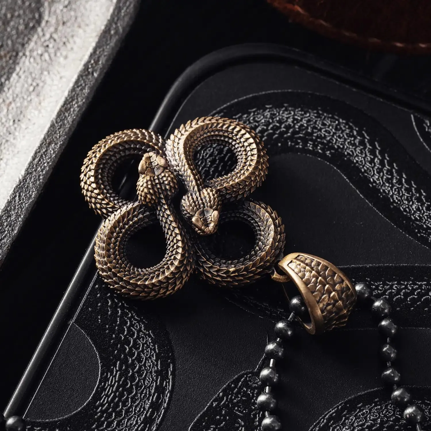 Double Snake Pendant