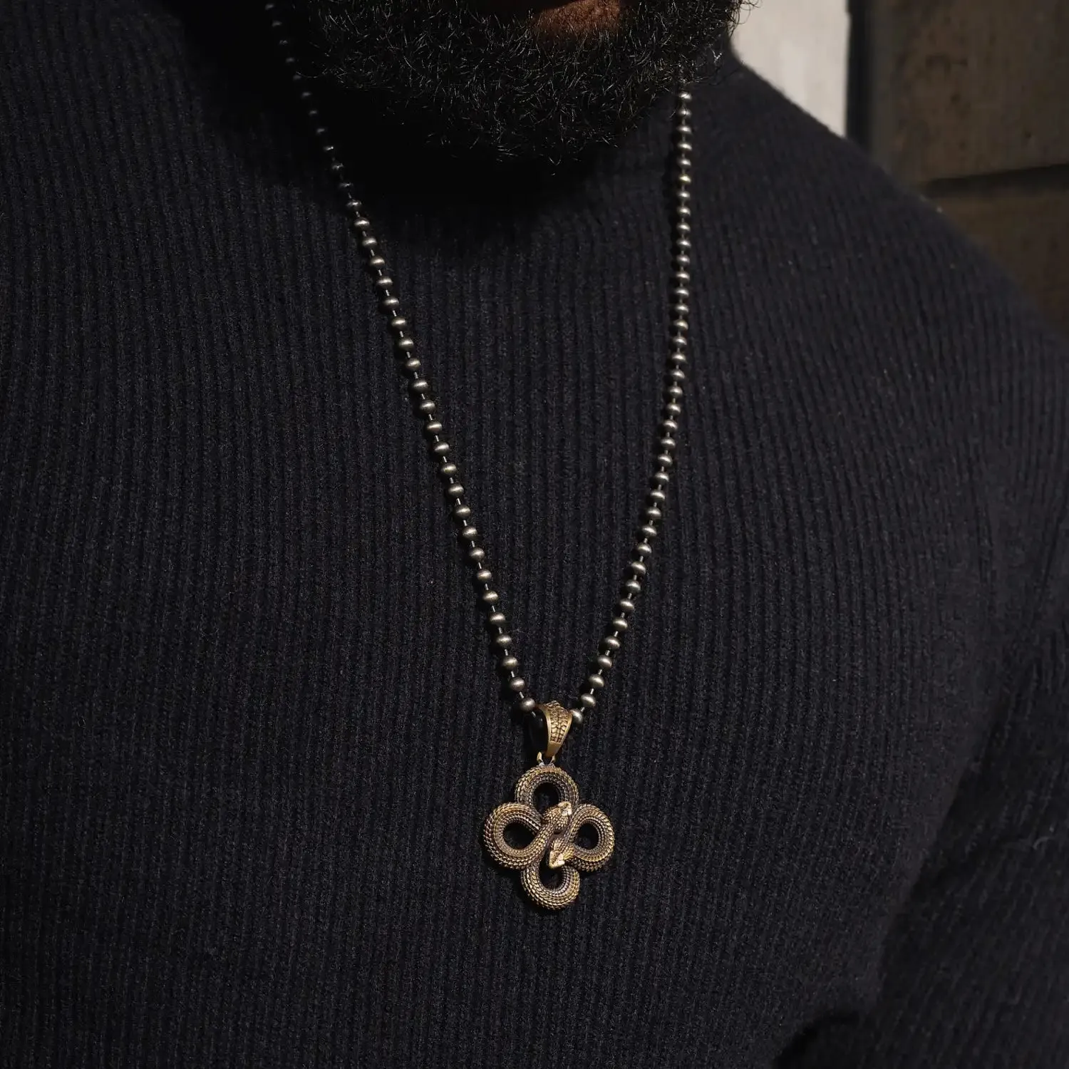 Double Snake Pendant