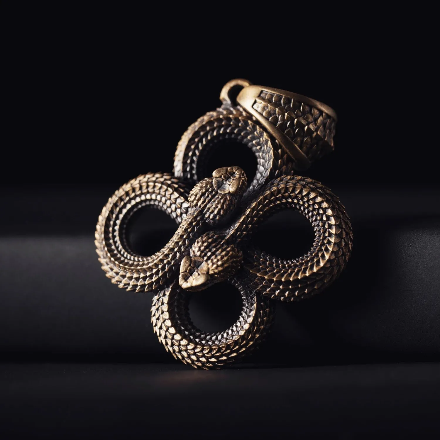 Double Snake Pendant
