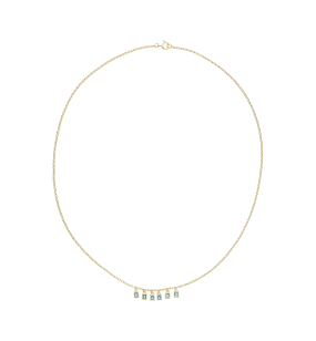 Drooping Aurelia Necklace 14K