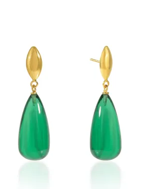 Emerald Corine earrings