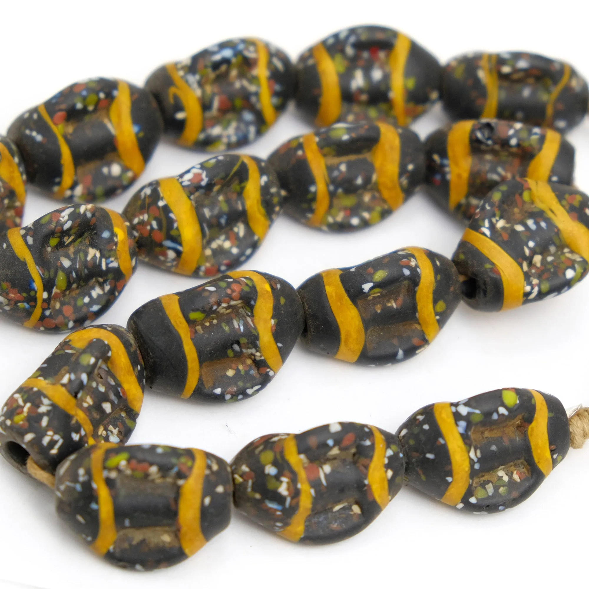Glass Bead Strand Necklace #S10