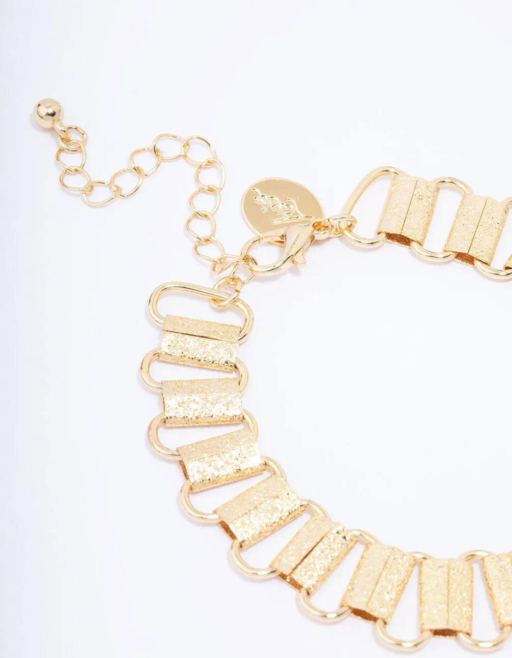 Gold Plated Link Chain Bracelet