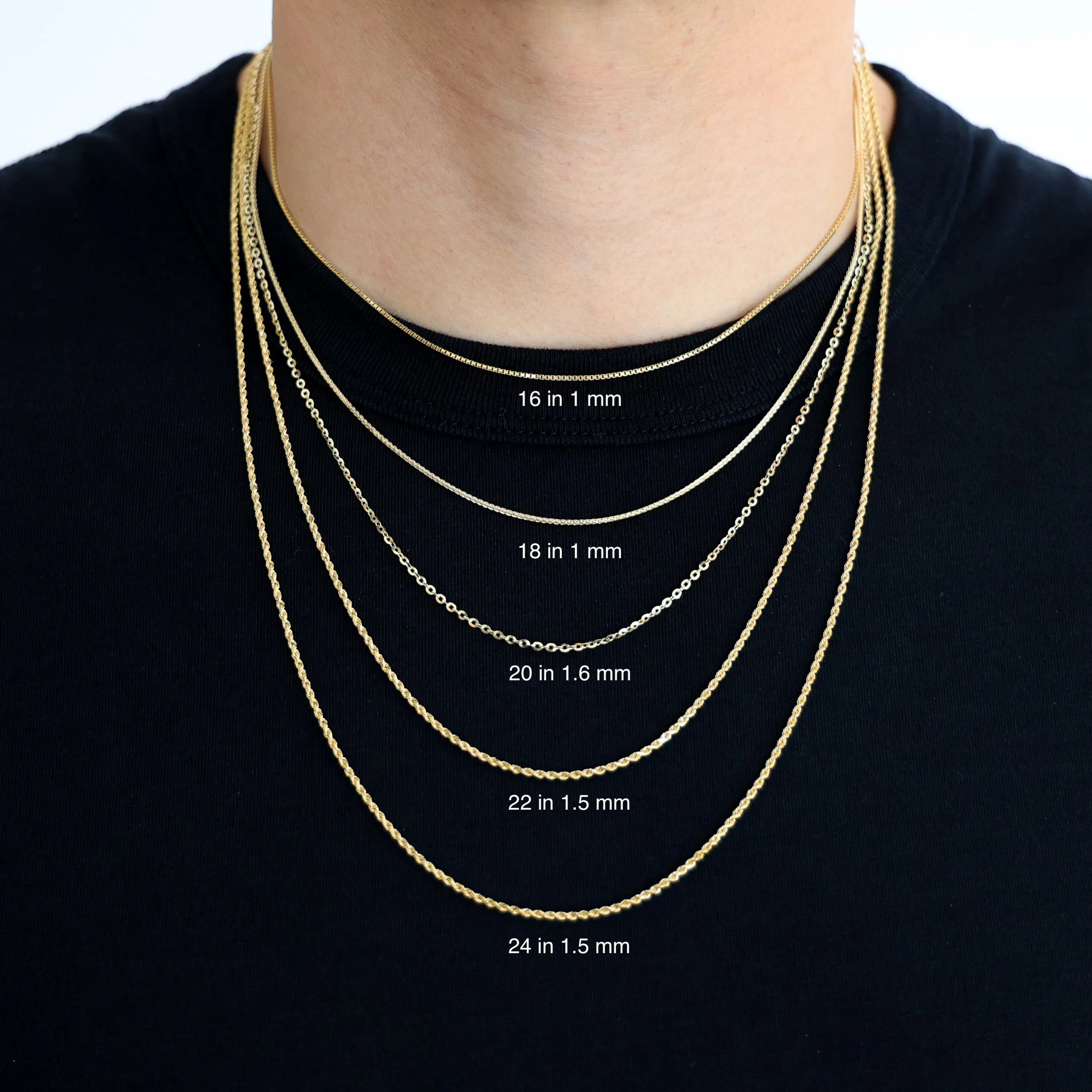 Gold Polished Little Boy Pendant Necklace - Model K5806
