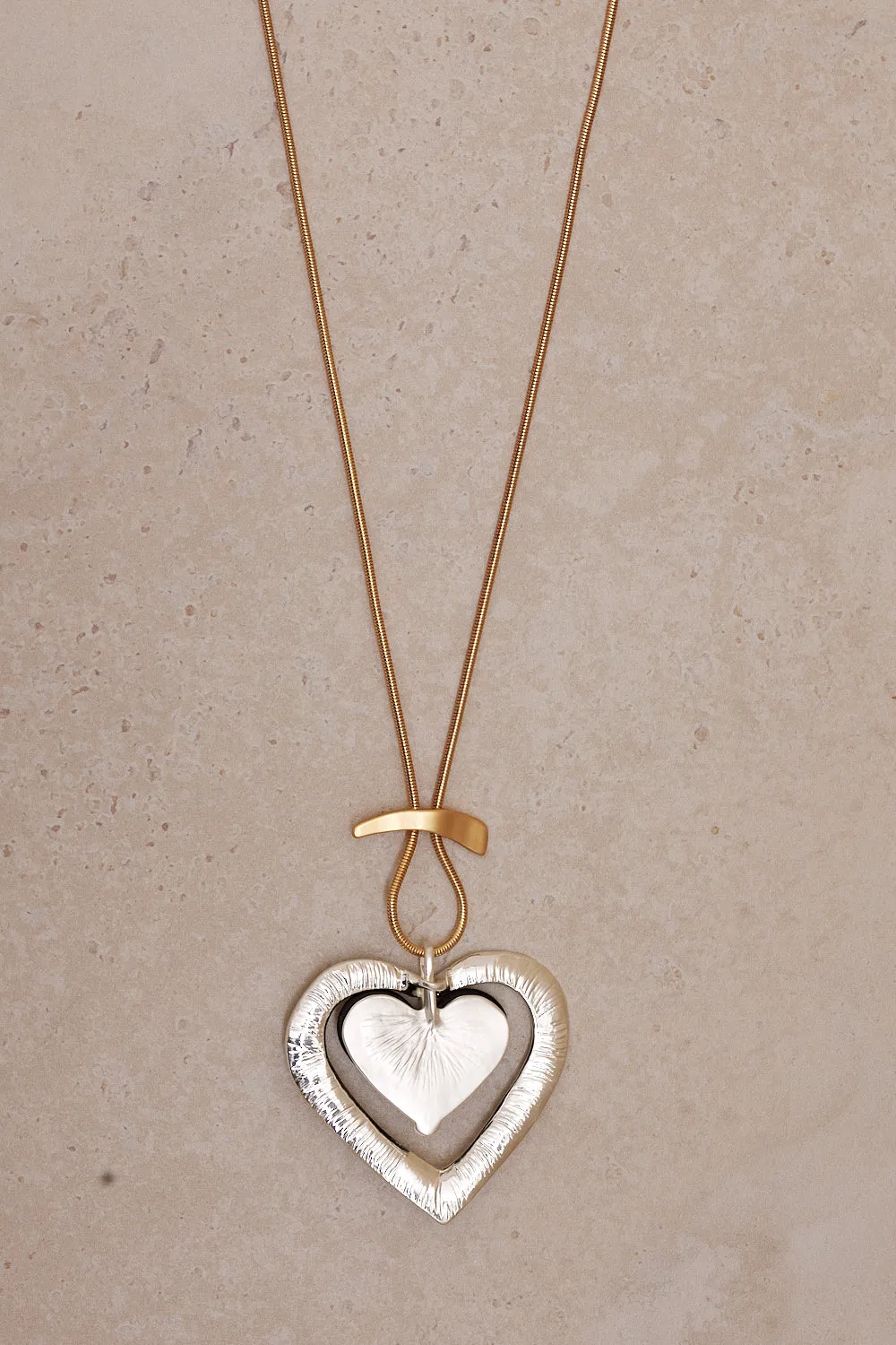 Harmony Heart Pendant Necklace