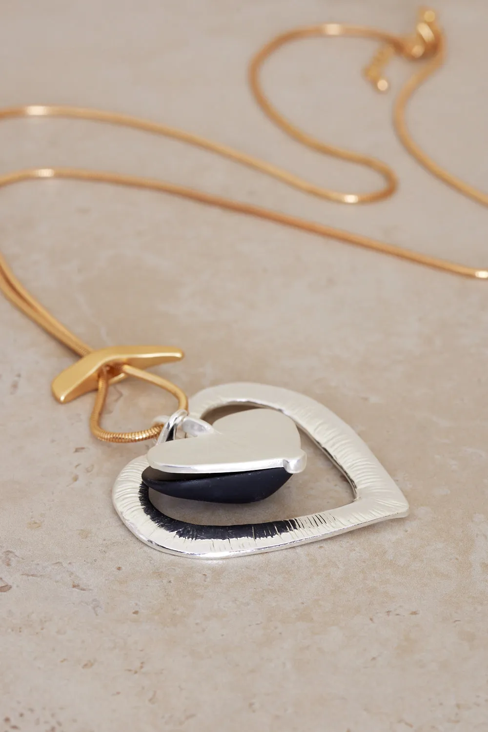 Harmony Heart Pendant Necklace