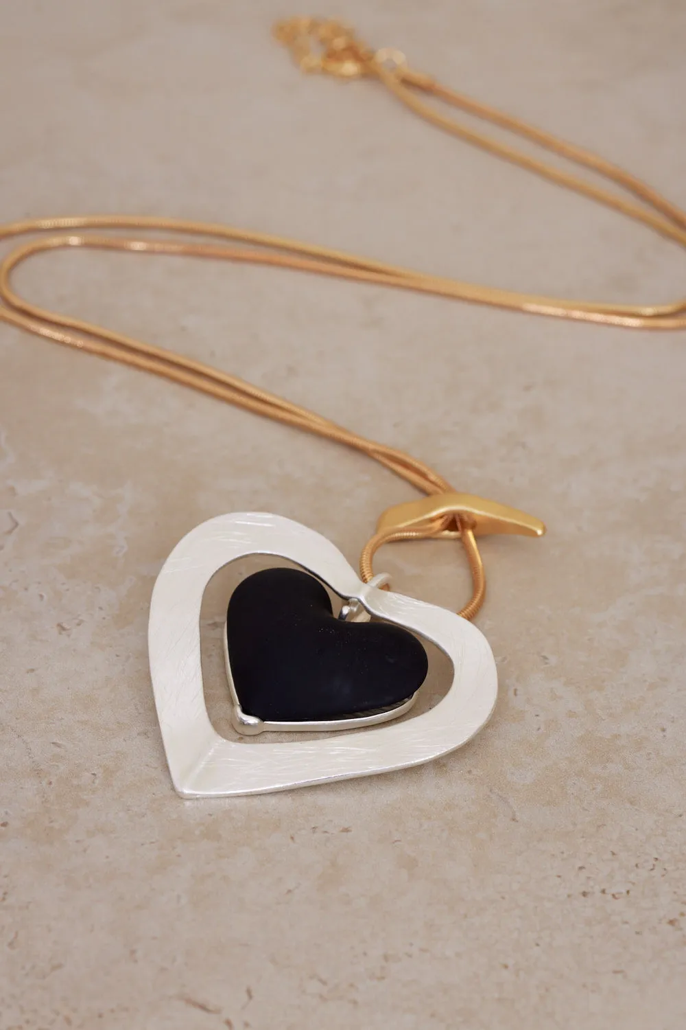 Harmony Heart Pendant Necklace