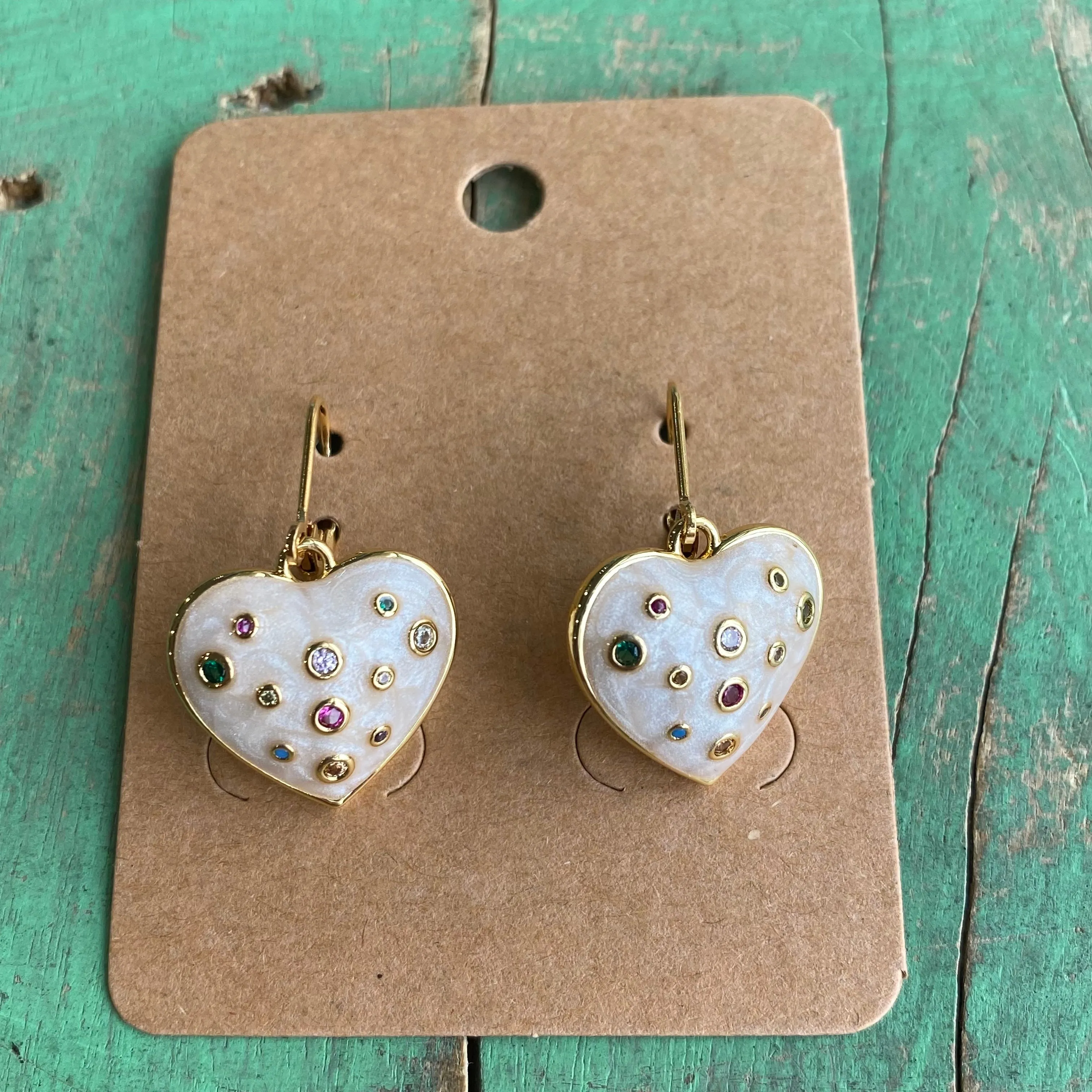 Heart For God Necklace and Earrings