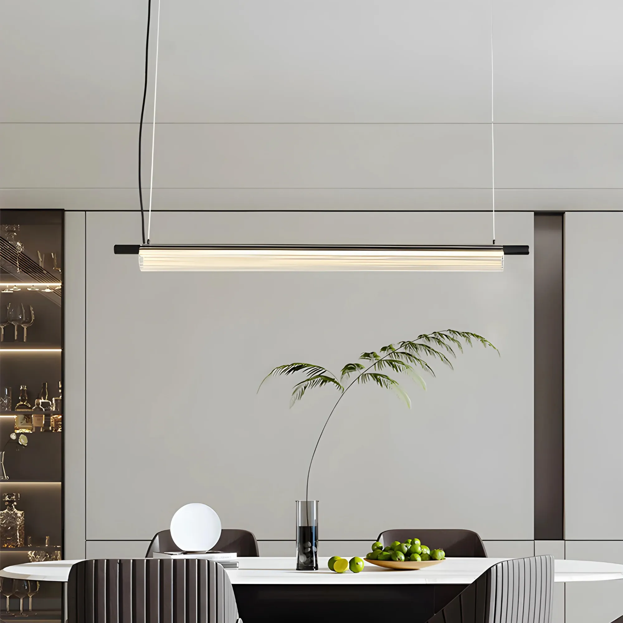 HOLL / Knurled Bar Pendant Light