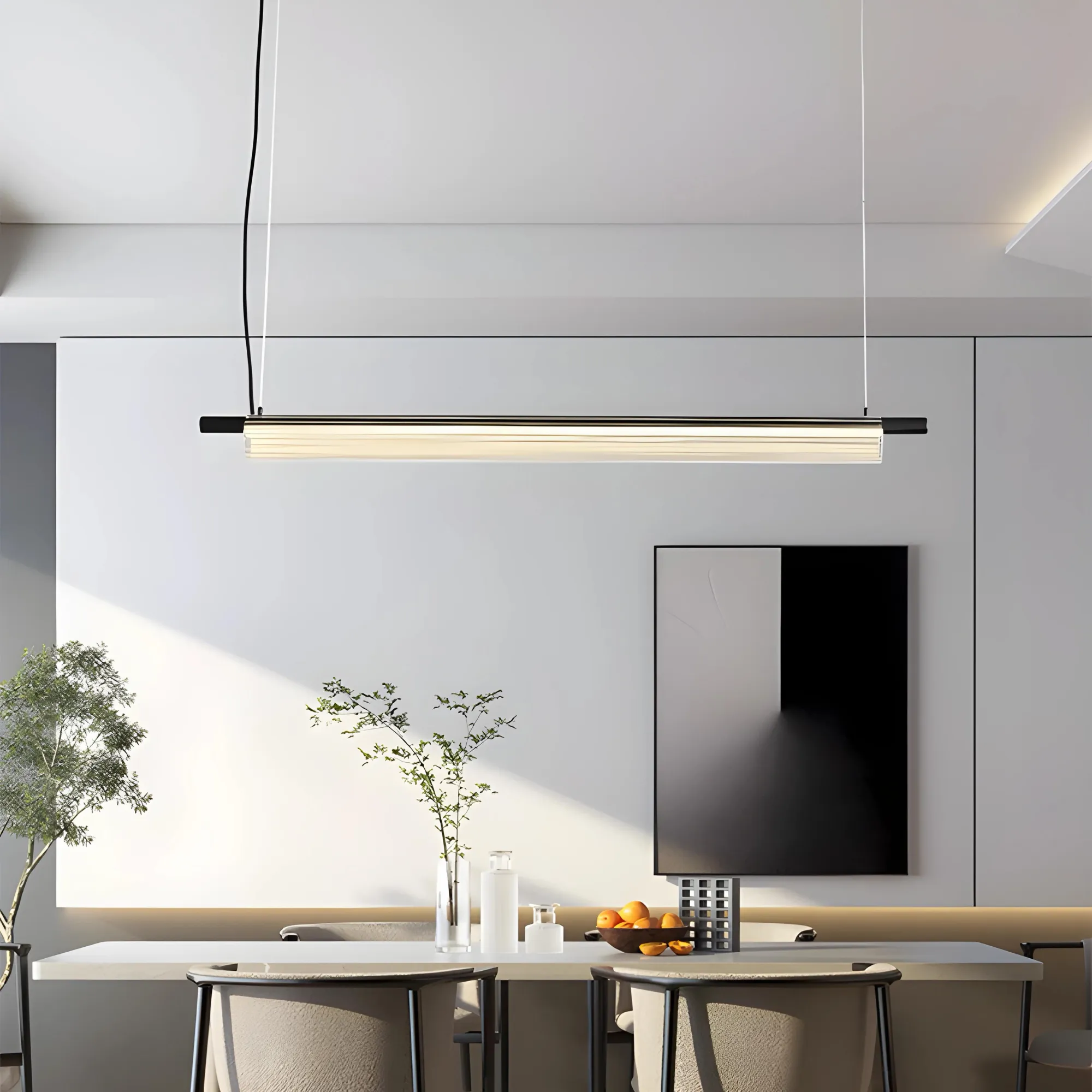 HOLL / Knurled Bar Pendant Light