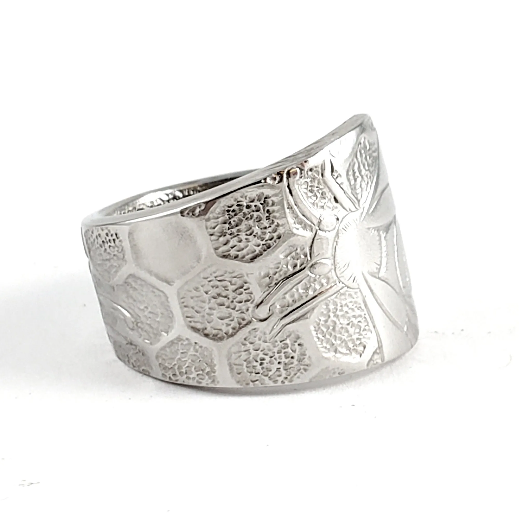 Honey Bee Stainless Steel Spoon Ring