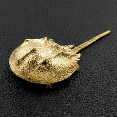 Horseshoe Crab Pin