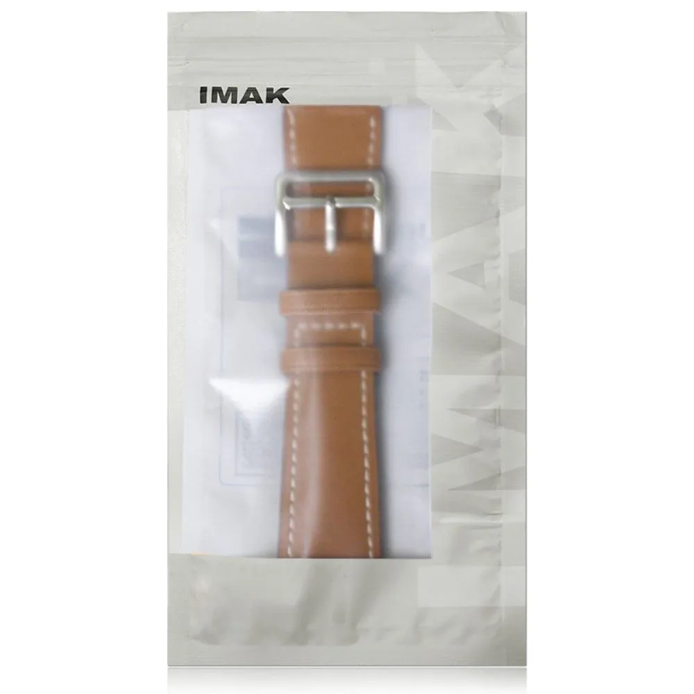 IMAK Apple Watch (45mm) PG1 series leather watch strap - Brown